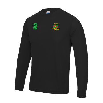 Ealing CC - Long Sleeve T-shirt - Black - Unisex Fit