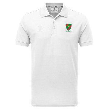 Ealing CC - Blade Polo Shirt - White - Unisex Fit