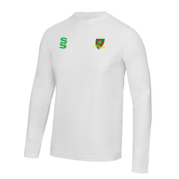Ealing CC - Long Sleeve T-shirt - White - Unisex Fit