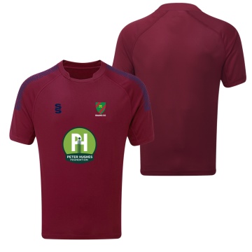 Junior Women's Dual Games Shirt : Maroon