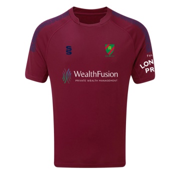 Ealing CC - Senior Dual Games Shirt - Maroon - Unisex Fit