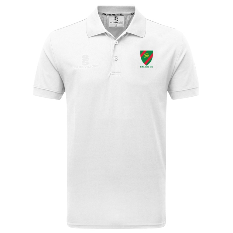 Ealing CC - Blade Polo Shirt - White - Women's Fit